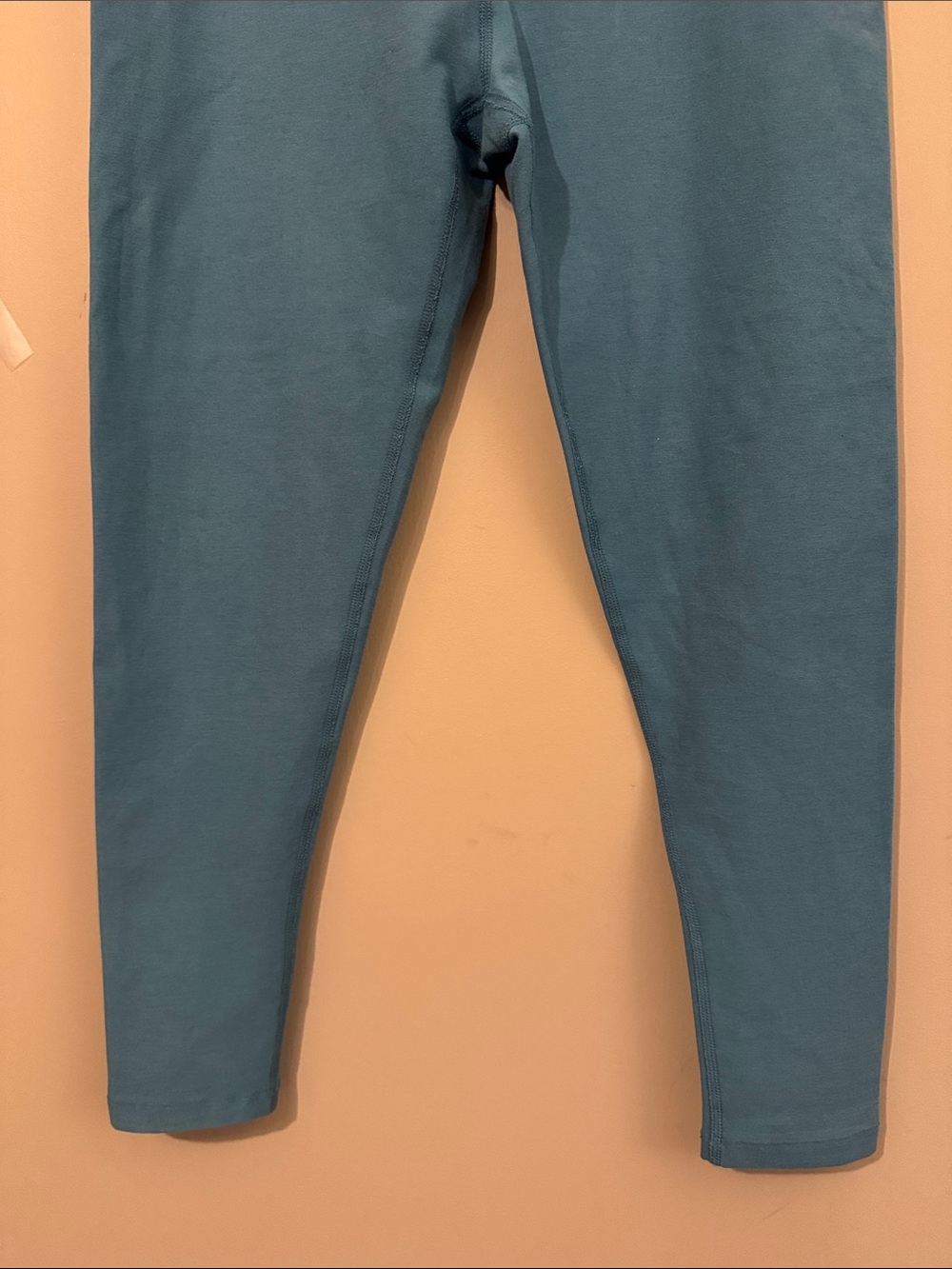 NWOT- BEYOND YOGA HIGH WAIST MIDI LEGGING DEEP, AQUA HEATHER, XL - Picture 5 of 10